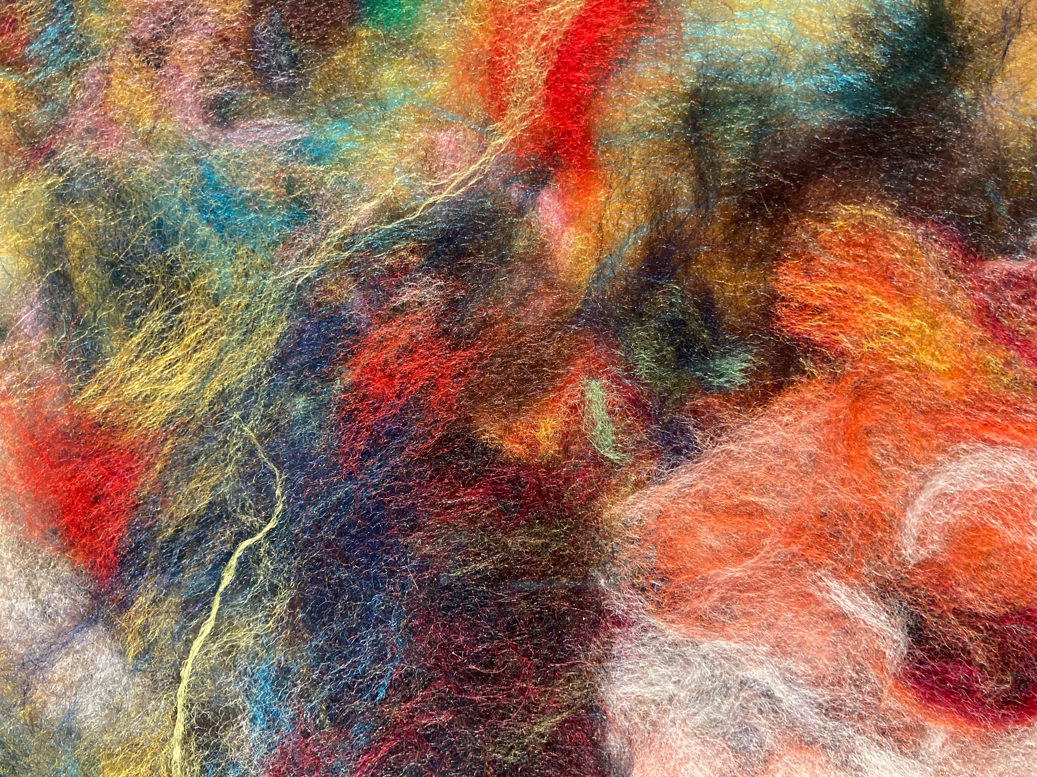 'Morning Walk' by Alyona Kostina, Mixed Media For Sale 3