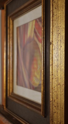 Birne Solo" von Marie Kash Weltzheimer, Pastell auf Papier