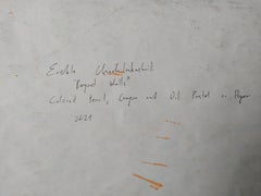 „Beyond Walls“ von Erekle Chinchilakashvilii; gerahmt, 2021; Ölpastell