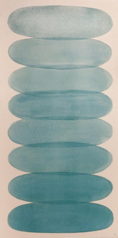 Ovals in Blue n. 2