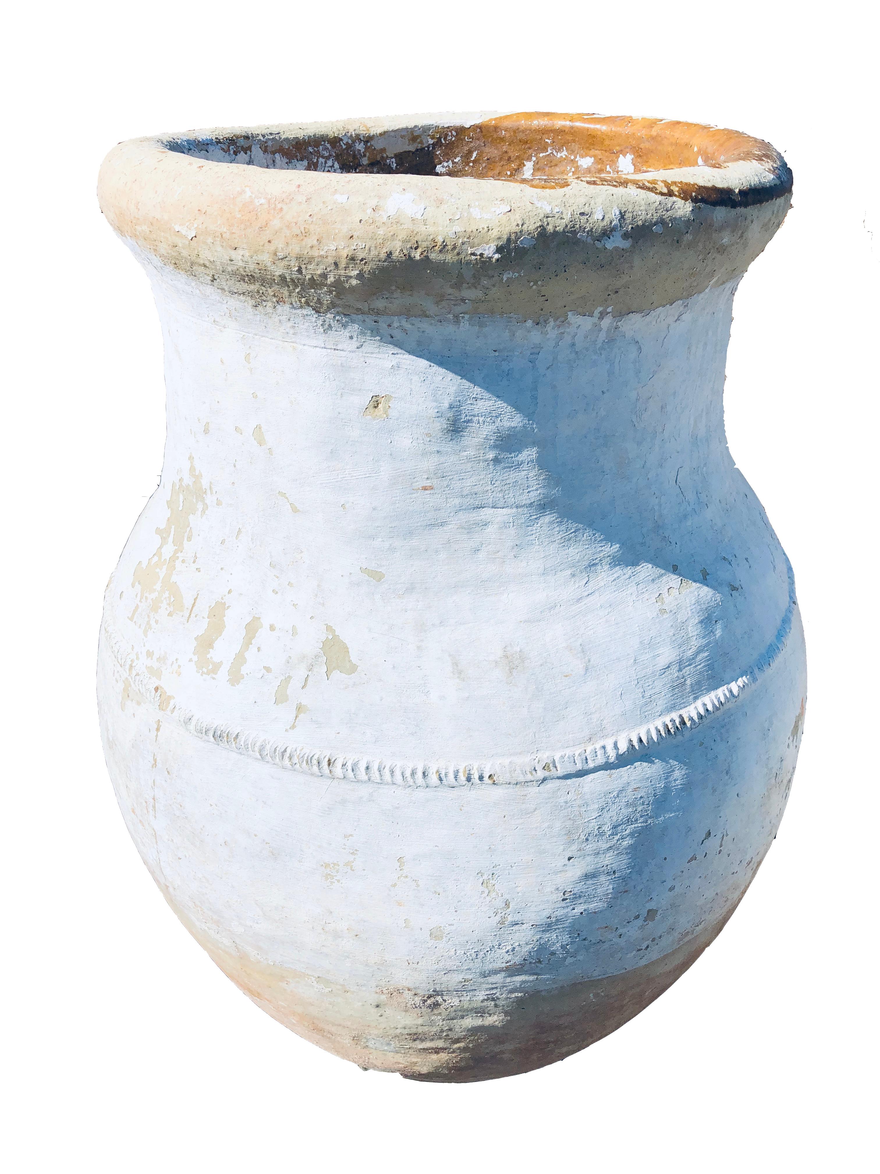 Large Antique Portuguese Orchard Pot - Art by Napa Valley Architecturals