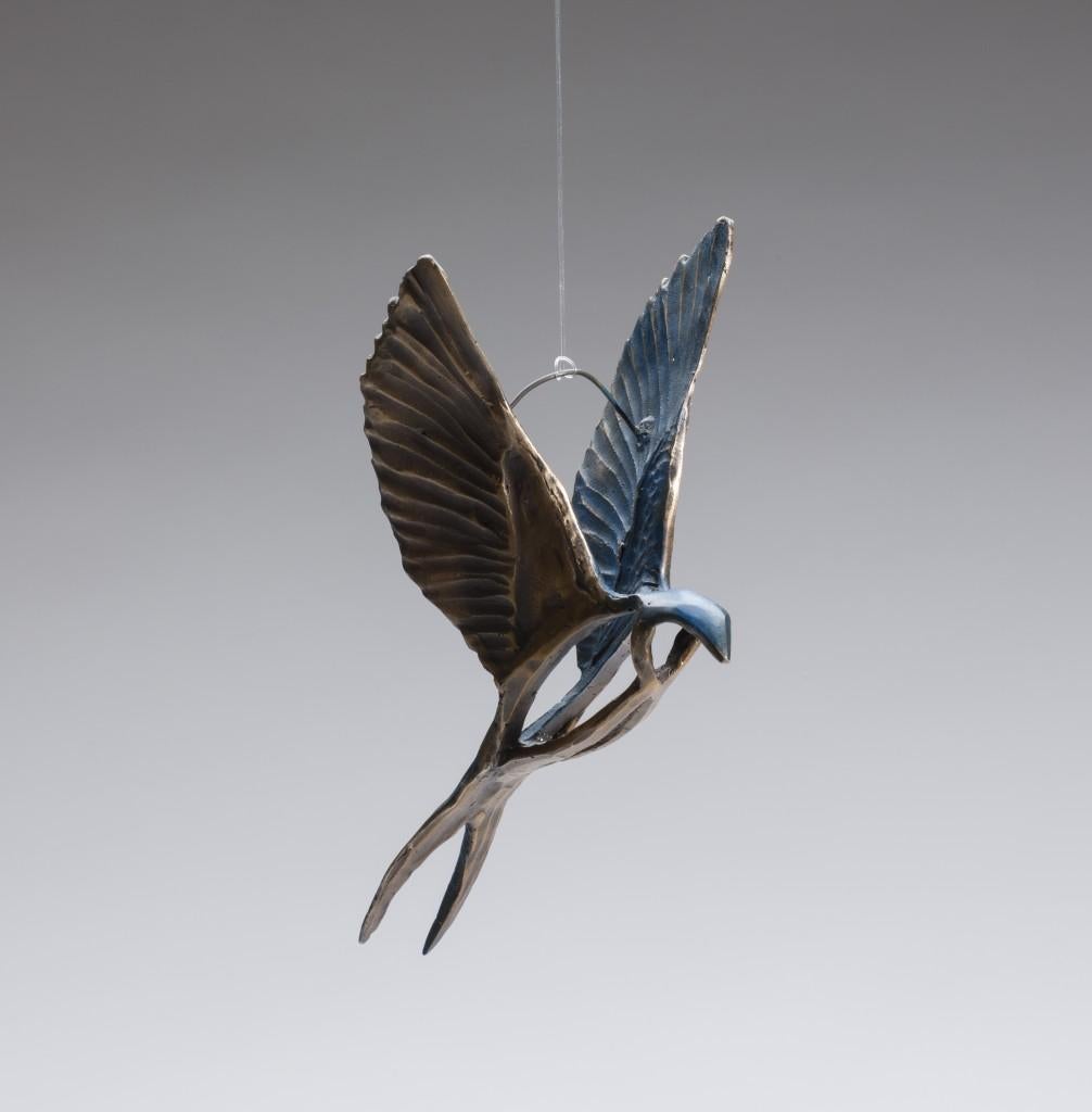 Sandy Graves Figurative Sculpture - Eagle - 49/op ed