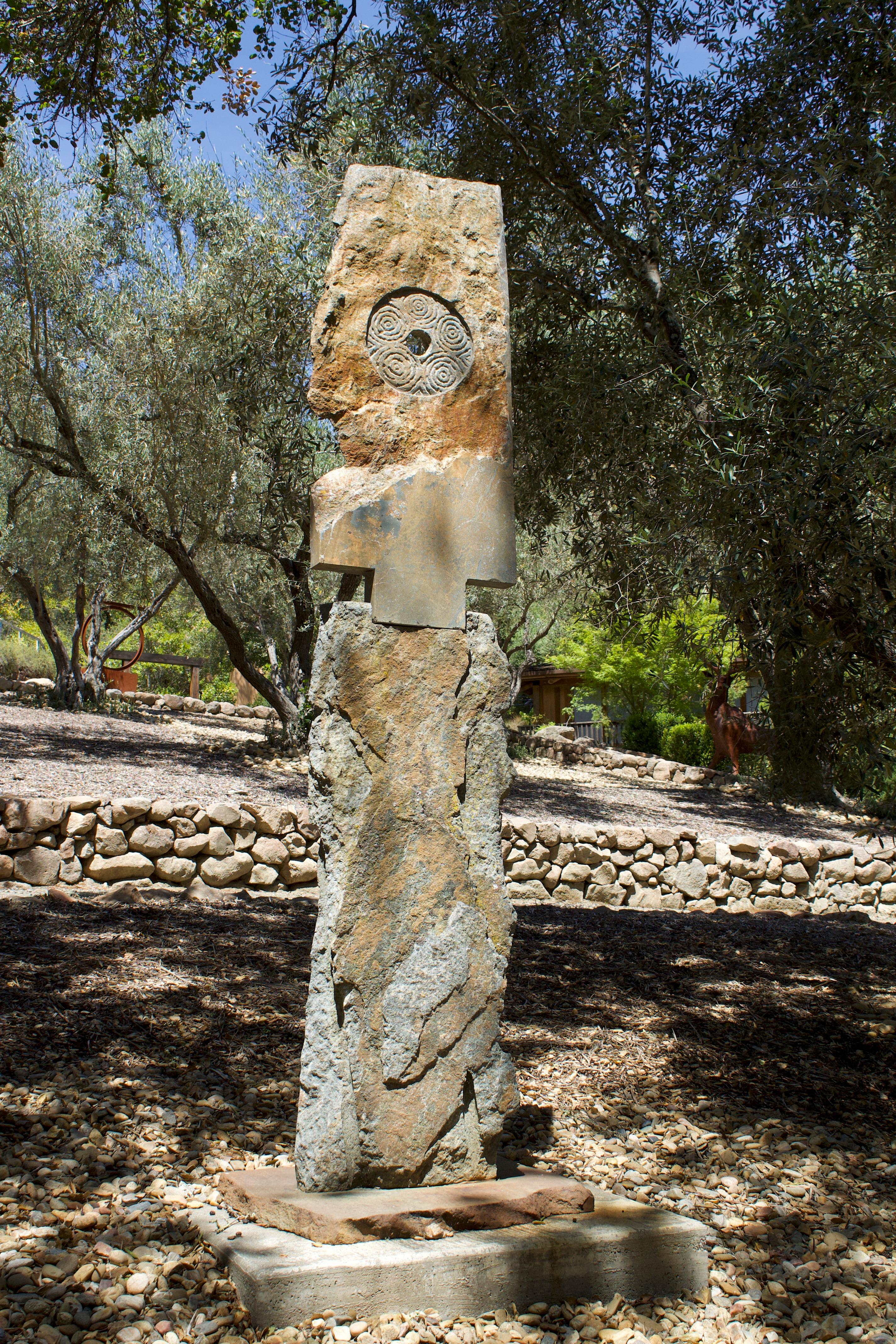 Paul E. Brown Abstract Sculpture - Menhir #21
