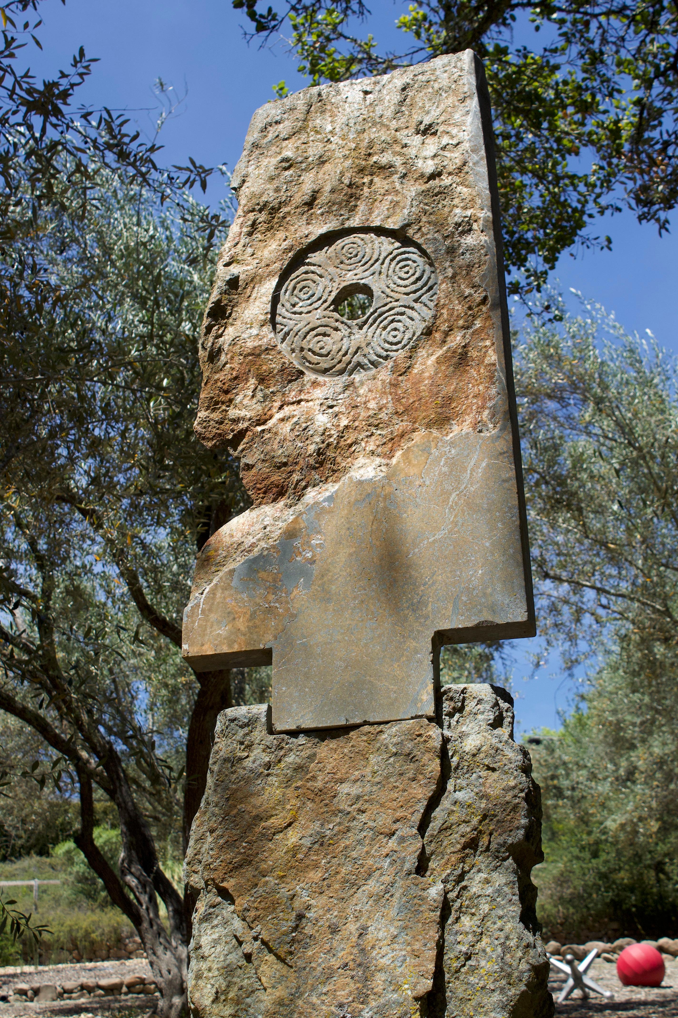 Menhir #21 - Sculpture by Paul E. Brown