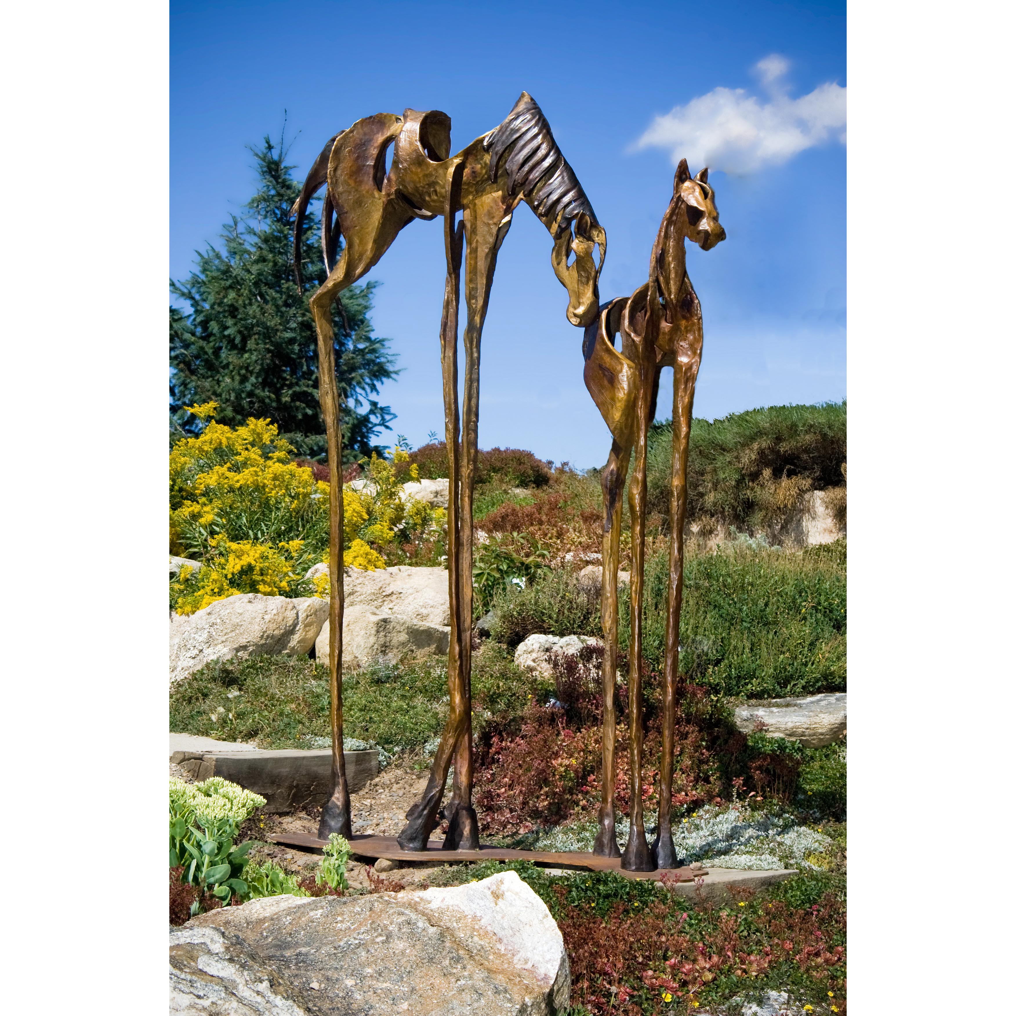 Sandy Graves Figurative Sculpture - Apron Strings 1/5
