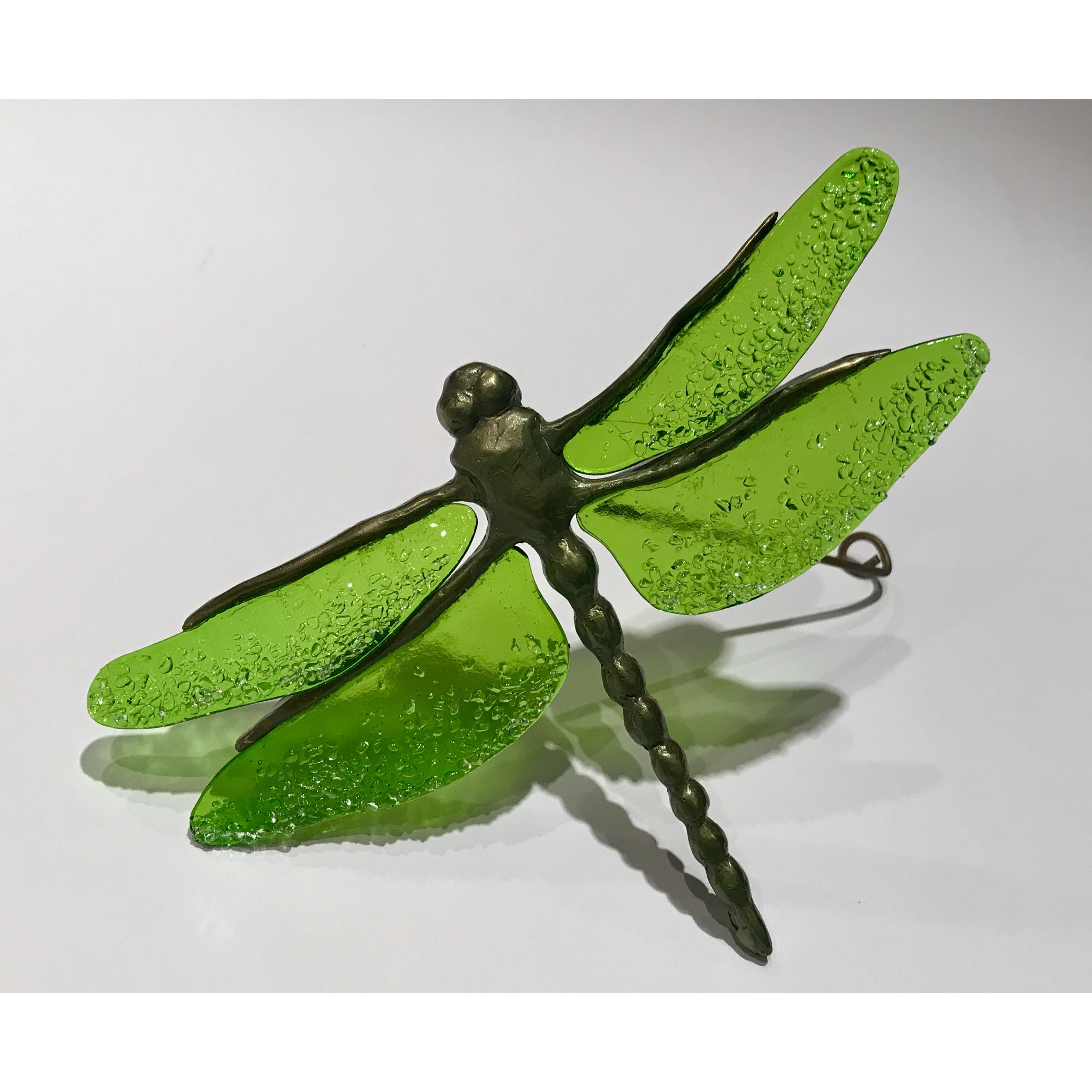 Sandy Graves Figurative Sculpture - Dragonfly #16