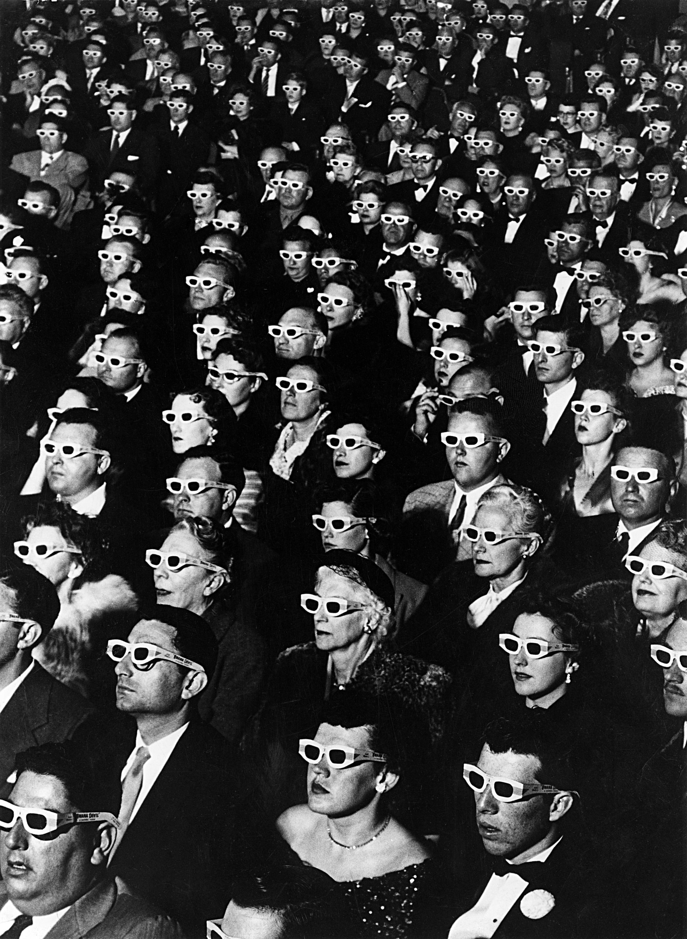 J. R. Eyerman Black and White Photograph - 3D Glasses