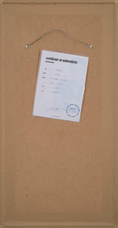 Ballerina- contemporary art work of dancing ballerina through swarm butterflies