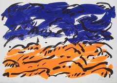 Sin Título - obra de arte paisaje abstracto contemporáneo de Günther Uecker CERO