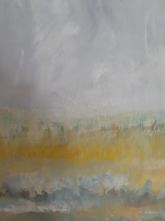 Meta I - zeitgenössische expressionistische abstrakte Malerei, metaphysische Landschaft