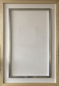 Footprints II - zeitgenössische Schwarz-Weiß-Landschaftsfotografie mit Meer