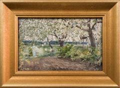 Acquerello Il giardino di Sickelsjö, 1883