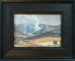 Paesaggio dell'Arizona - Cieli drammatici e luce del deserto di Carl Oscar Borg