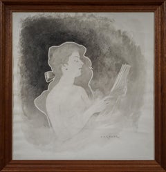 Portrait Drawings and Watercolors