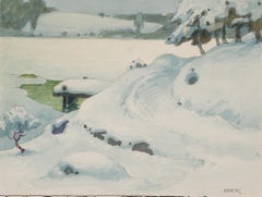 1920s Drawings and Watercolor Paintings
