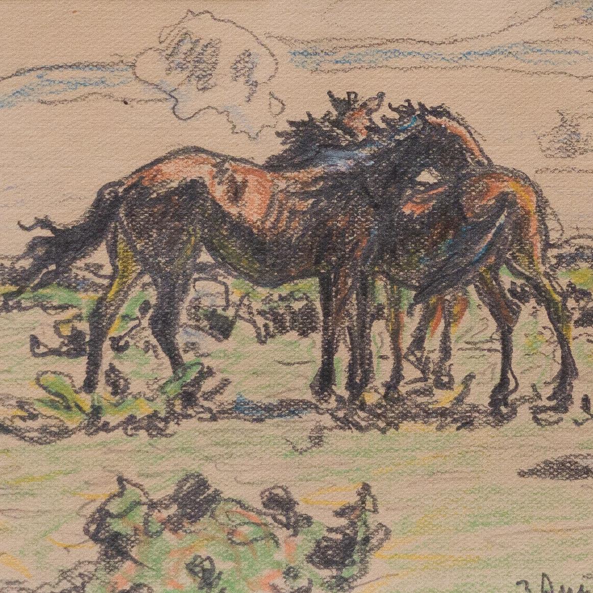 A Team of Horses, 1905 For Sale 1