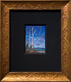 Paesaggio con betulle: Un capolavoro in miniatura di Oskar Bergman