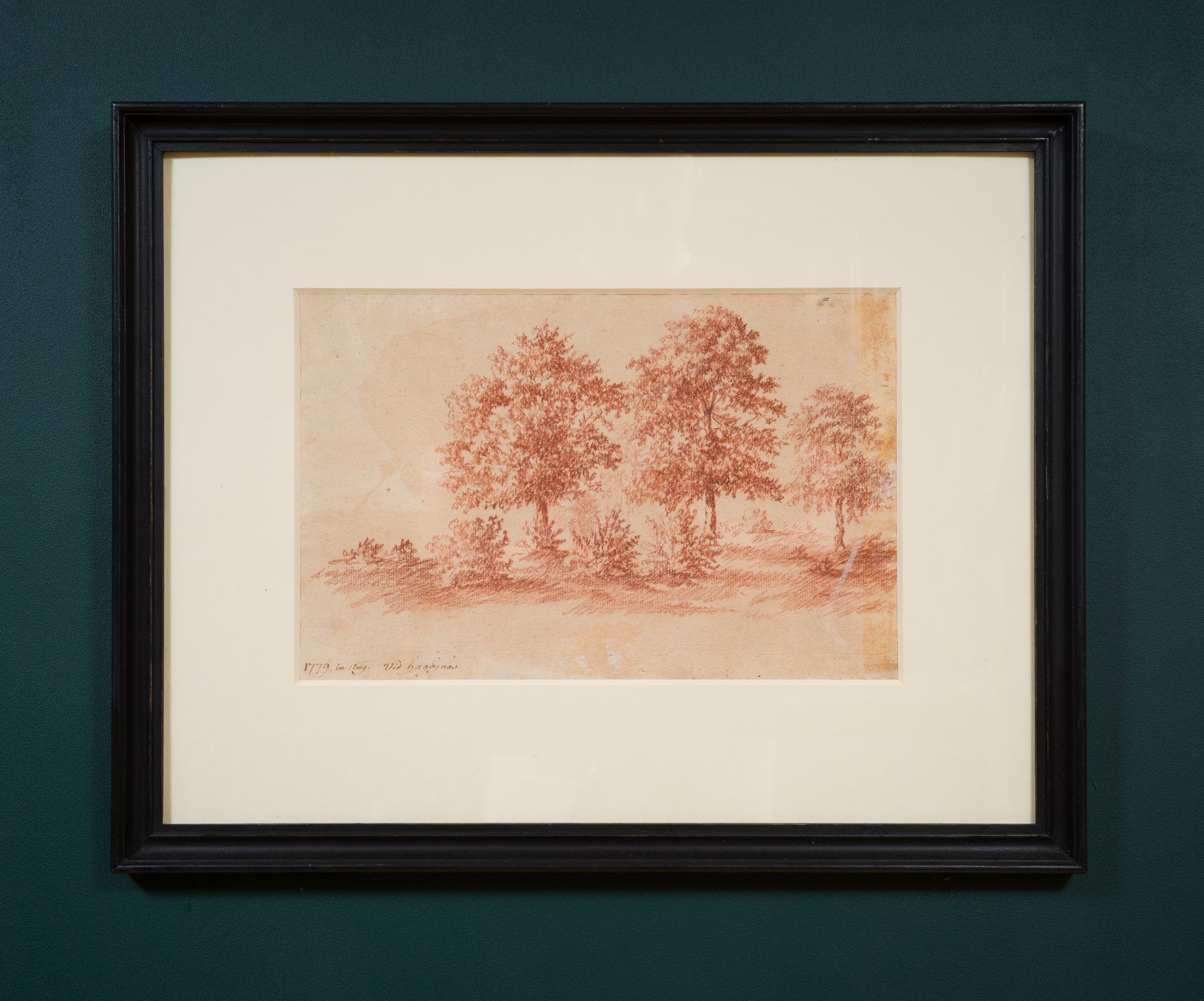 Zeichnung aus Hagbynäs Schweden, 1779 im Angebot 3