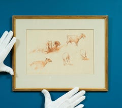 Studies of Goats and Sheep, Cairo (c. 1871)