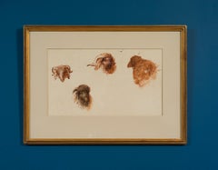 Studies of Sheep and Goat Heads, Cairo (c. 1871)