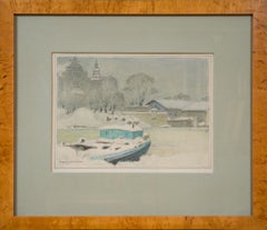 Vista da Strandvägen verso Djurgården, Stoccolma