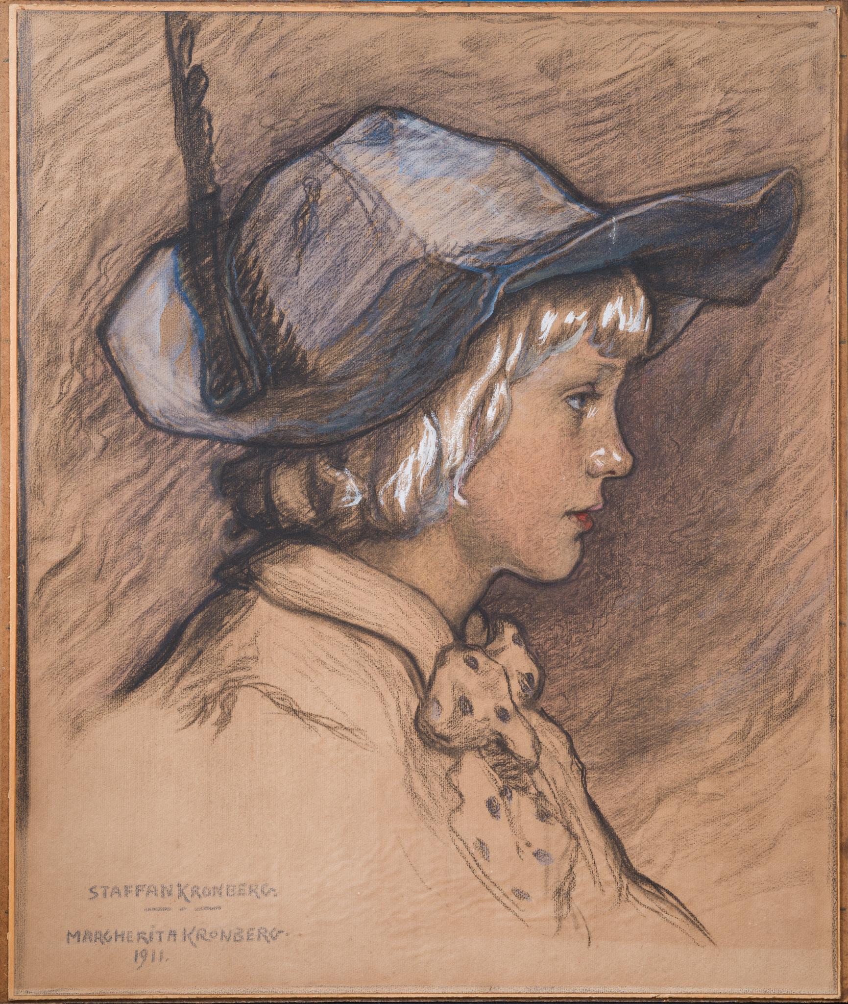 Der als Prinz gekleidete Künstlerbruder Staffan Kronberg, 1911 im Angebot 1