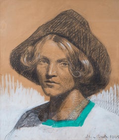 Portrait of a Young Woman in Hat, 1905