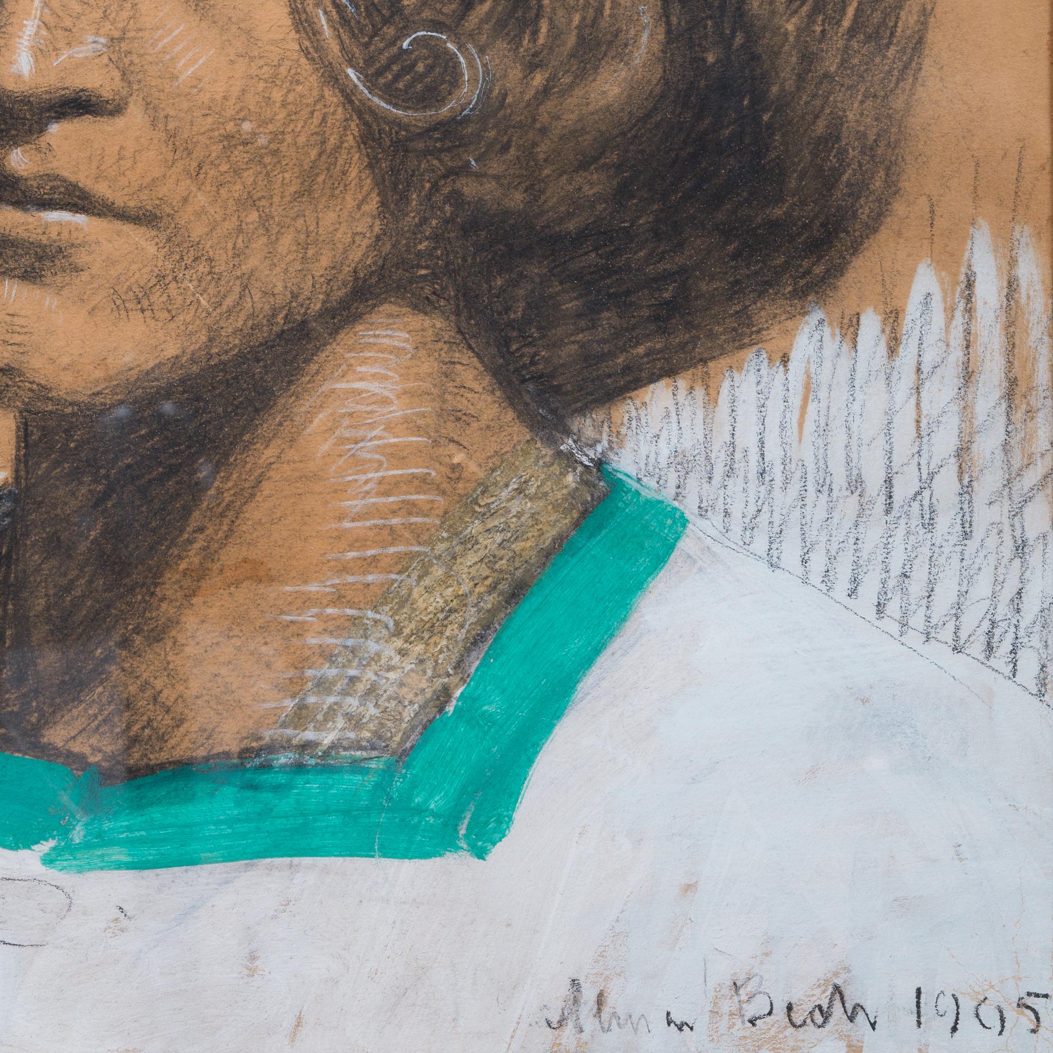 Ritratto di giovane donna con cappello, 1905 in vendita 1