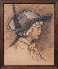 El hermano artista Staffan Kronberg vestido de príncipe, 1911