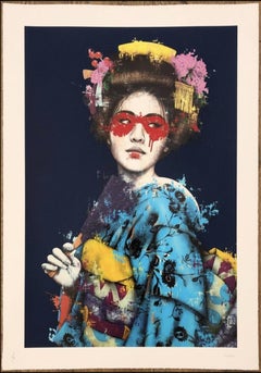 Fin DAC - Sansho - Urban Graffiti Street Art Screen Print