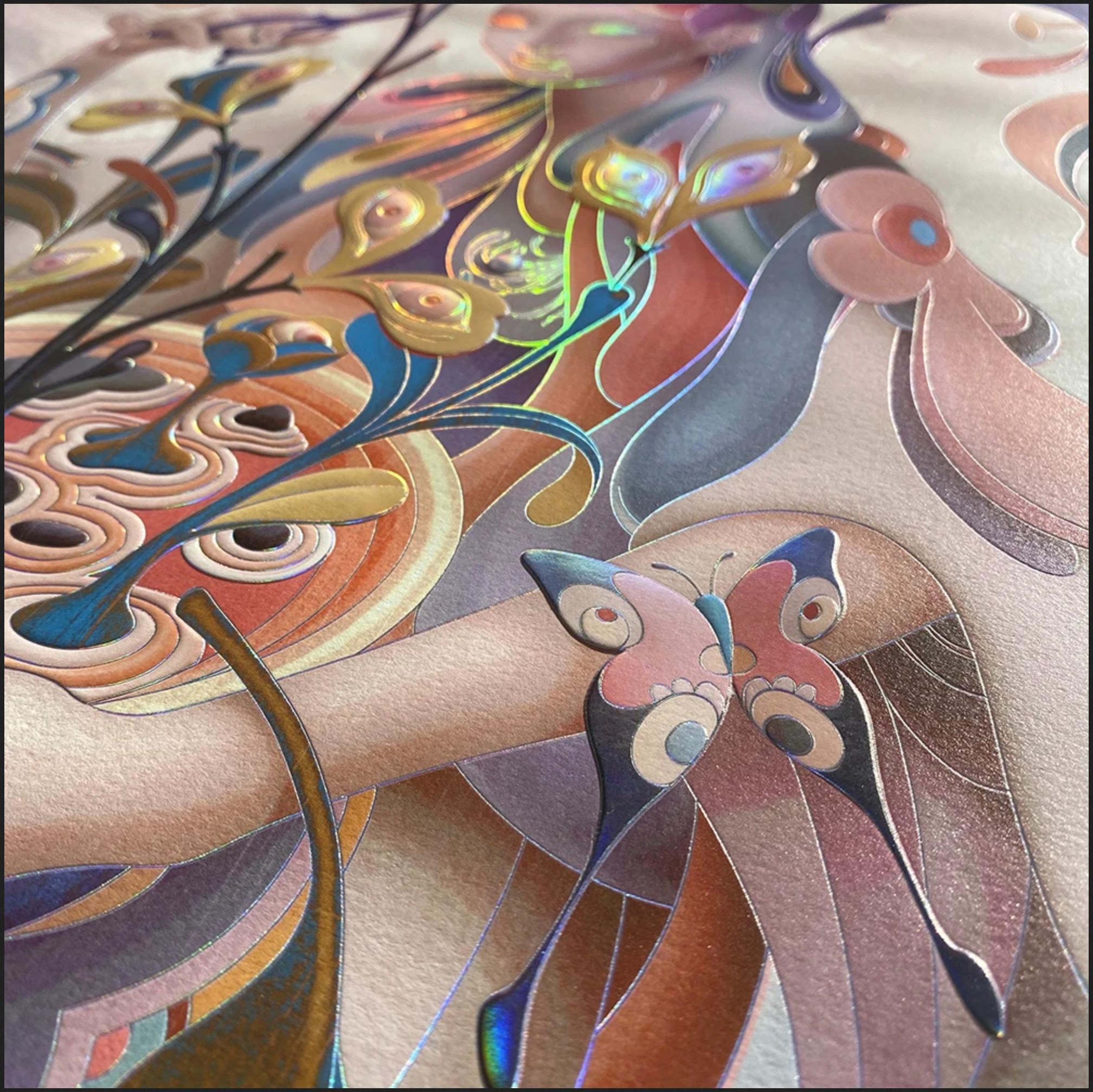 James Jean - The Editor - Contemporary Art For Sale 3