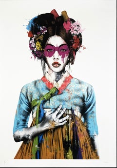 Fin Dac - Sonyeo - Weiße Auflage - Urban Graffiti Street Art