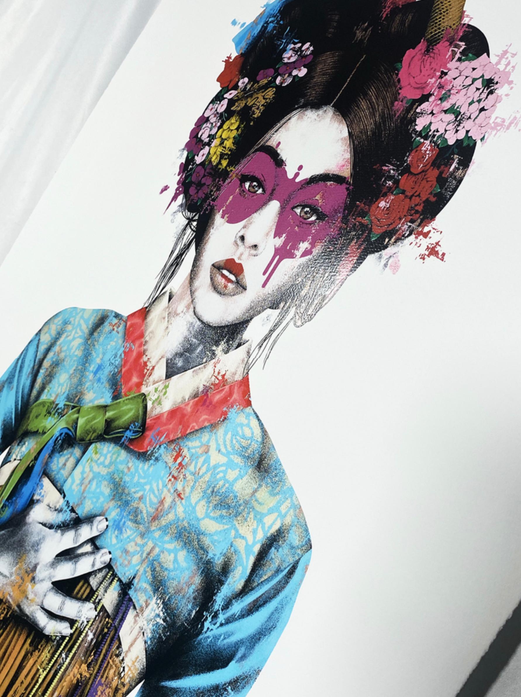 Sonyeo - White Edition

Artists:  Fin DAC 
Manufacturer:  Graffiti Prints
Year:  2020
Class:  Art Print
Status:  Official
Released:  10/29/20
Run:	 175
Technique:  Screen Print
Paper:  330 Gsm somerset satin Paper
Size:  25.2