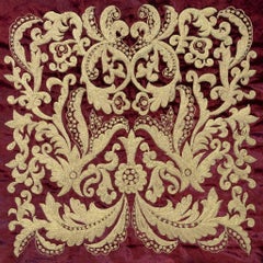 Brocade - Embroidered Tapestry Wall Hanging
