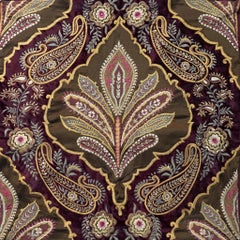 Jaal - Kairi (Paisley) - Edición Terciopelo - Tapiz Bordado Colgante de Pared
