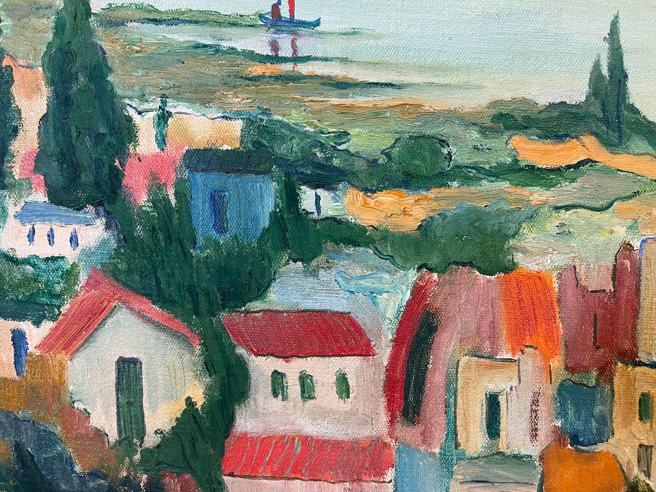 Sea of Galili with Teberus - Original Oil - Painting by Manor Shadian