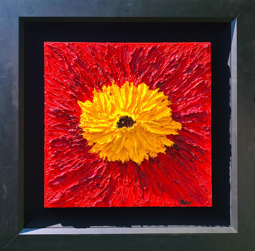 Artiste : Helen Petri
Titre : Céline
Médium : Huile originale sur toile, technique d
empâtement
Signature : Signé à la main par l
artiste
Taille : Environ 20x20 pouces
Encadré : Taille du cadre 31.25 x 31.25 pouces
Biographie : La technique