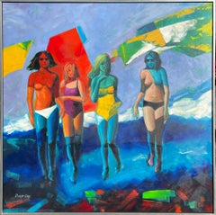 Summer Girls ** Original Acrylic on Canvas