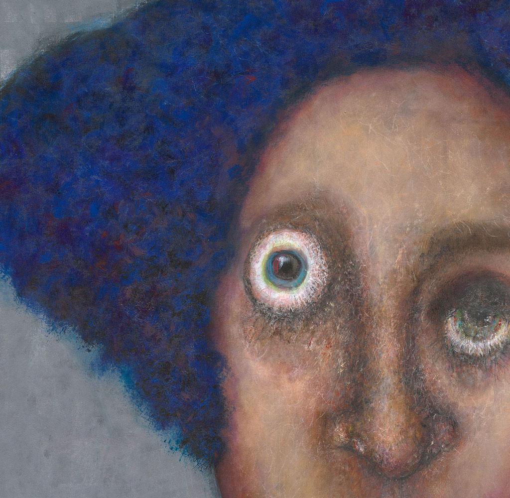 Gila Hamzani - Gila Hamzani  Looking Inside ** Acrylique sur toile d'origine - Painting de GILA HAMZANI