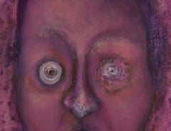 Gila Hamzani  ** Terrified ** Original Acrylic On Canvas