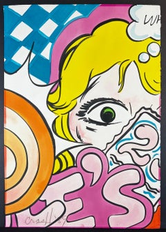 Sin título Acuarela original 1989