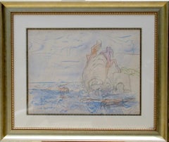 Sans Titre 2 Pastello originale/disegno su carta