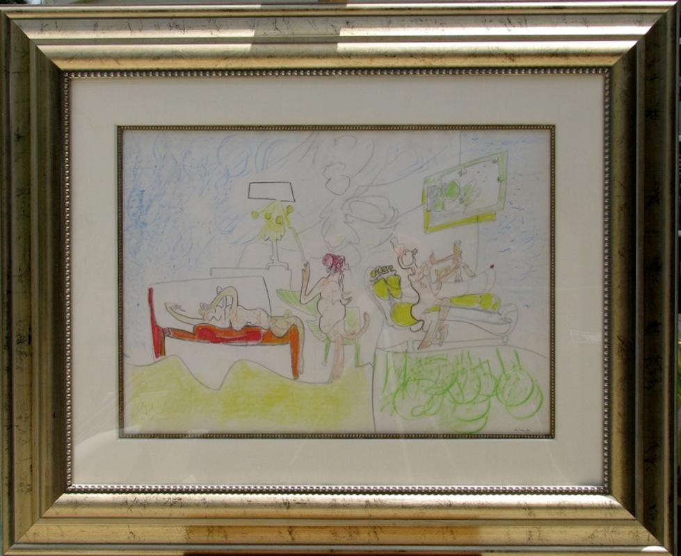 Sans Titre 1 - Art by Roberto Matta
