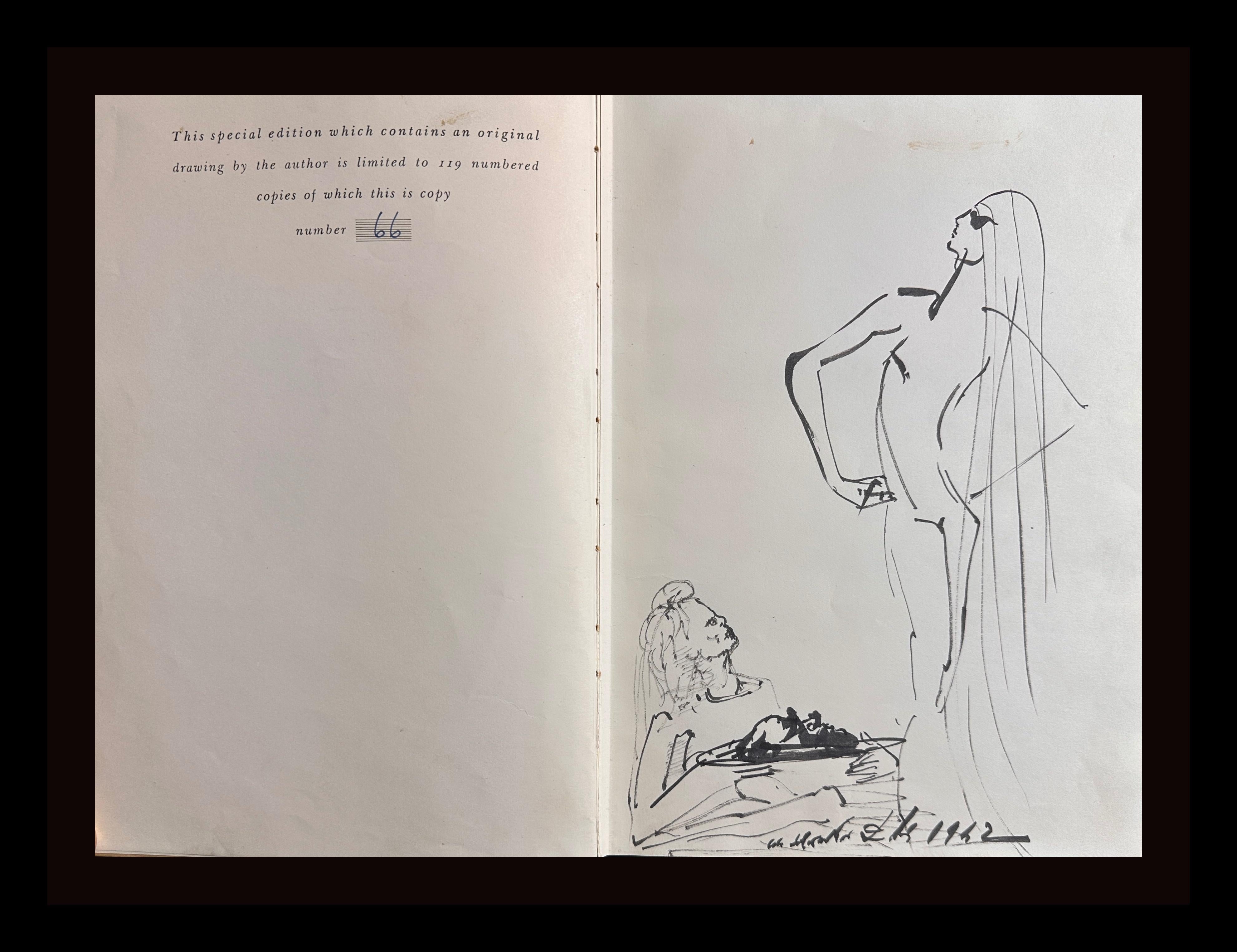 ARTISTE : Salvador Dali

TITRE : Salom, Hérode et la tête de Jean-Baptiste Dessin original dans le livre 