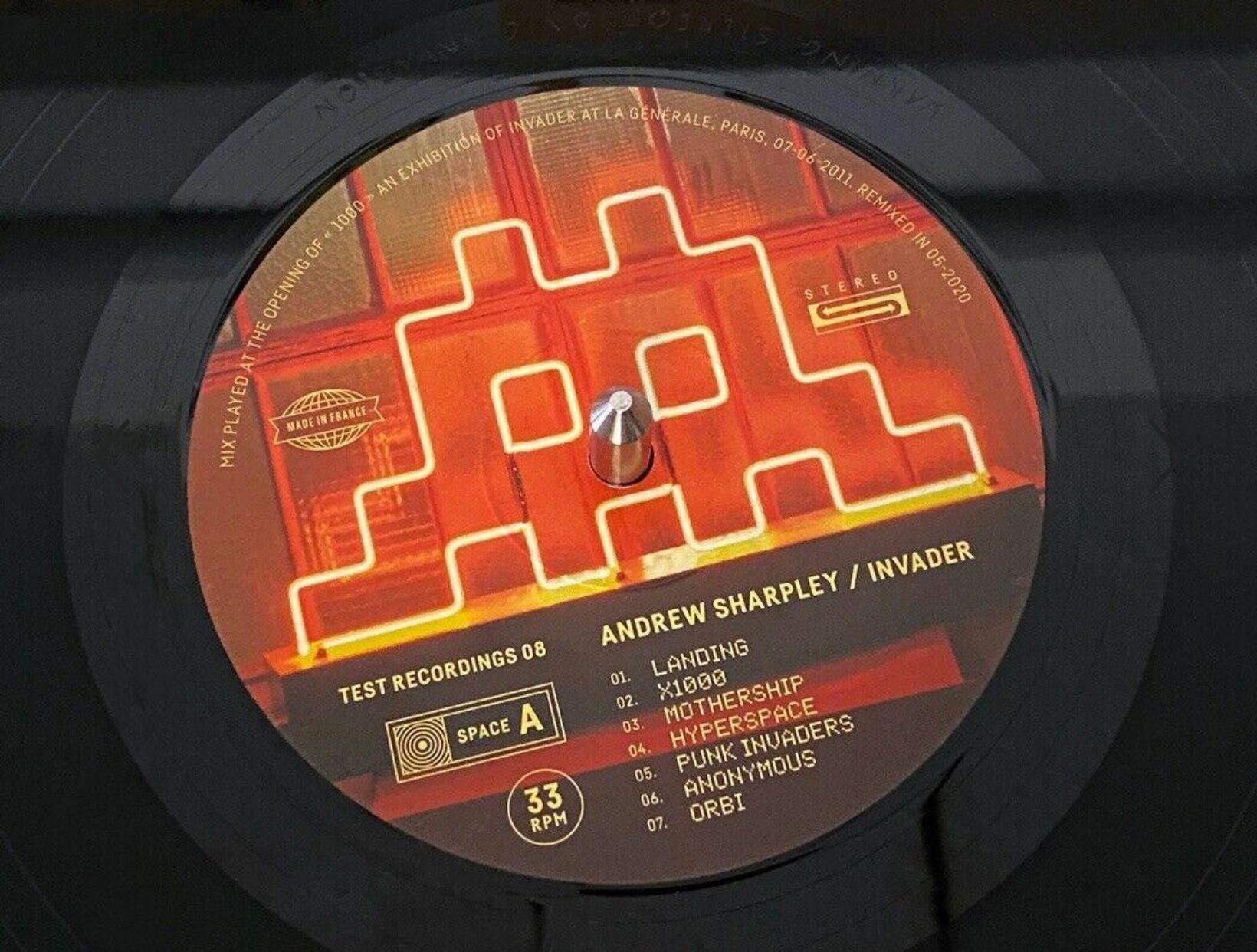 Invader Andrew Sharpley Vinyl LP 180G vinyle     en vente 2