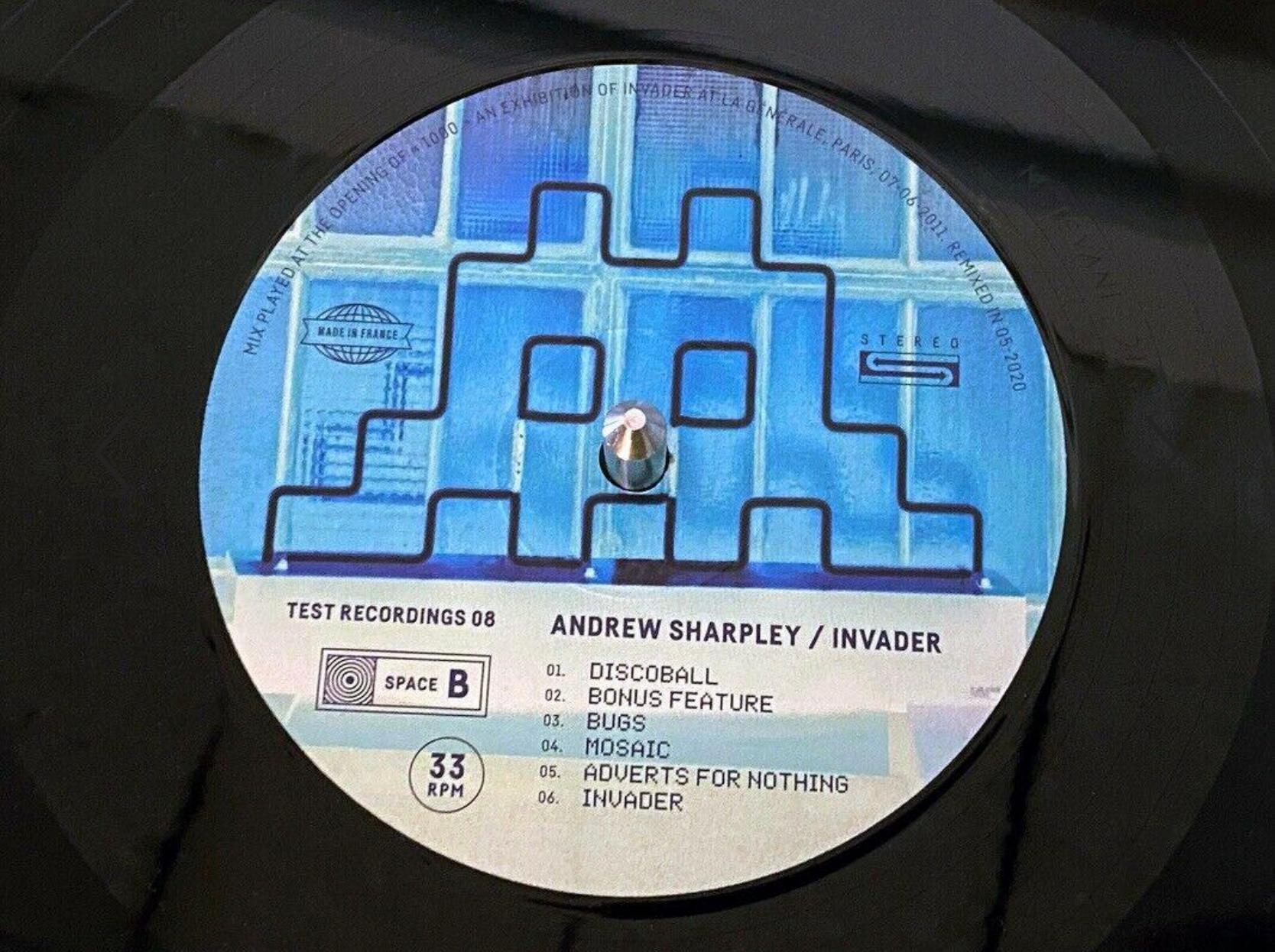 Invader Andrew Sharpley Vinyl LP 180G vinyle     en vente 3