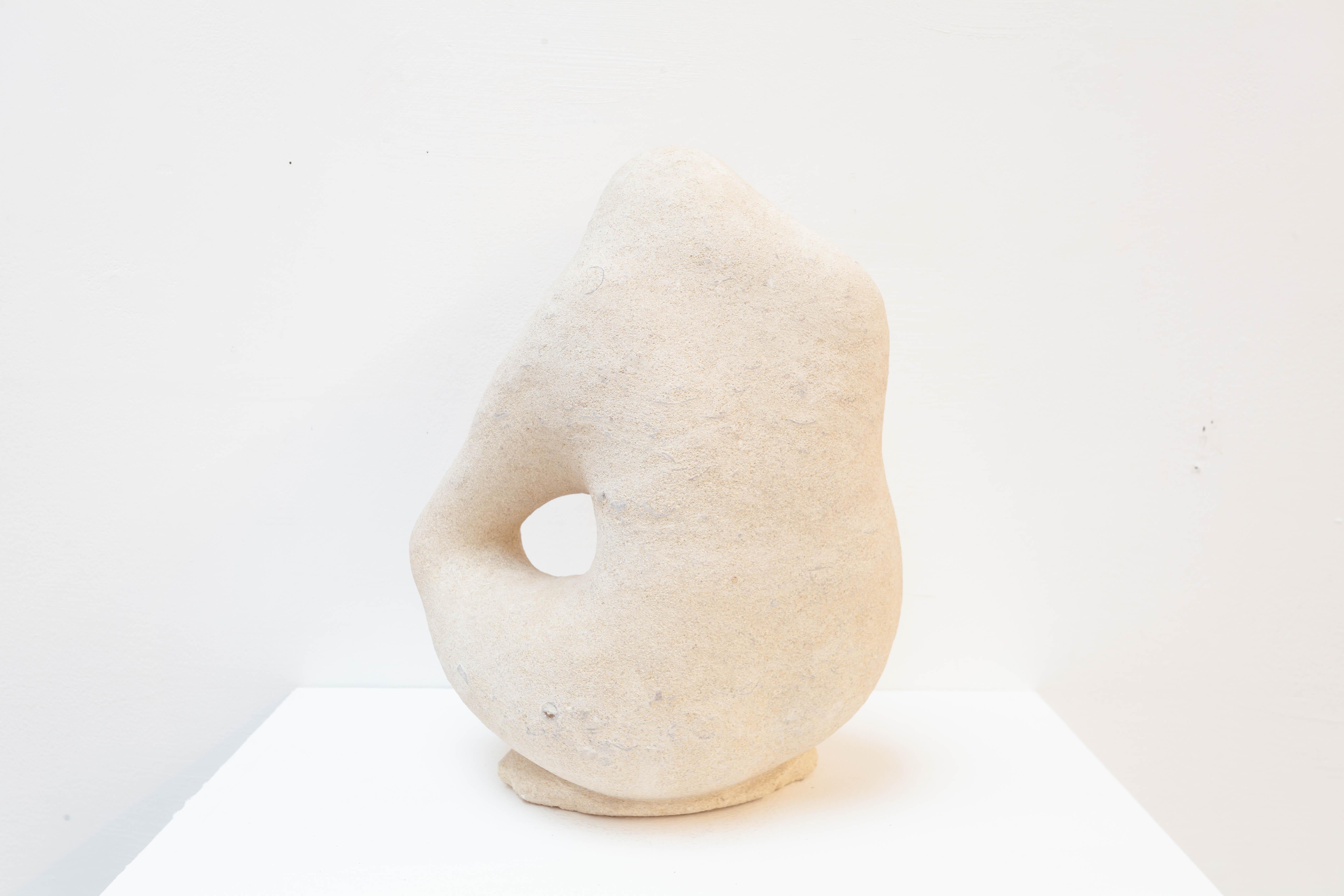 Hand Carved Limestone.

From her earliest experiments in art Alison has found the variety and beauty of the human form endlessly fascinating and life-drawing was her first love. For her the human element is vital. 

It was whilst training as an Art