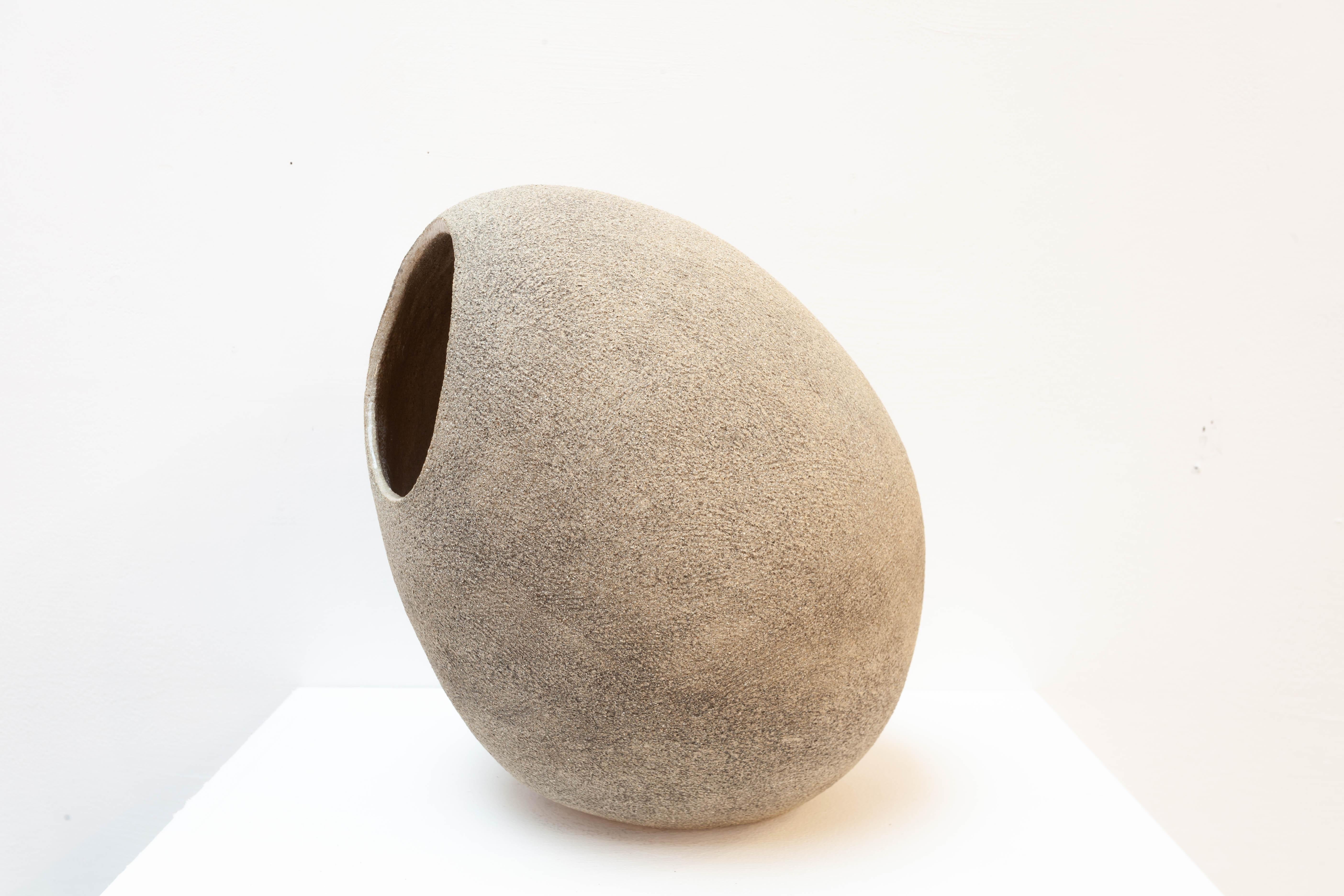 Lopsided Pot - Sculpture by Alison McGechie