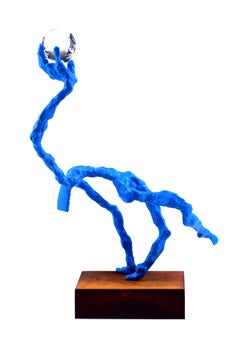 Tomasz Koclega, Realem Thesaurum, laquered bronze, glass, 43 x 34 x 25 cm, 2020