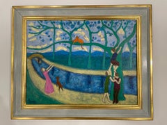 Magical Realist Painting. Title - Love